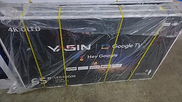 google: Телевизор - yasin 65q90 165 см 65" 4k (google tv) - описание: в — 2