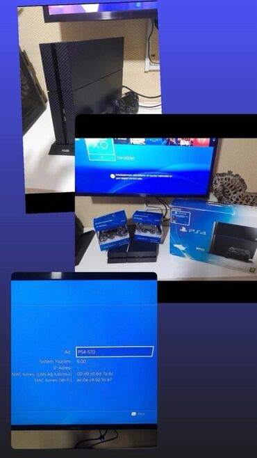 ps4 klaviatura: Məhsul: Sony PlayStation 4 (PS4) – Original Model Xüsusiyyətlər: -