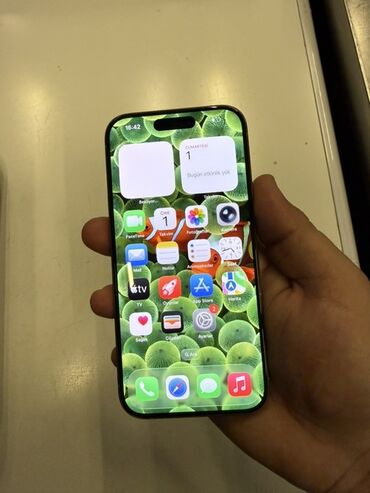 iphone 13 tap az: IPhone 15 Pro, Natural Titanium, Face ID