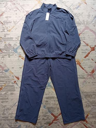 stone iland: Мужской спортивный костюм, XL, Uniqlo, Новый, цвет - Синий, Самовывоз — 1