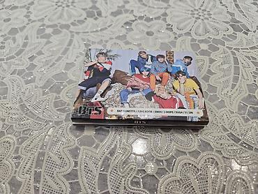 qovluq: BTS temalı post-it vərəqləri və qovluq satılır. Hər ikisi istifadə — 5