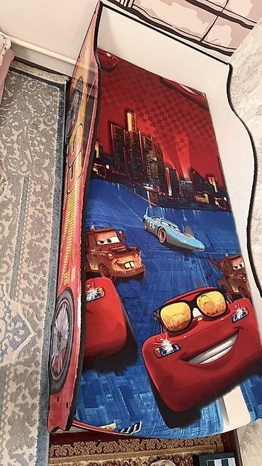 Детская мебель: Детская кровать-машина «Молния Маккуин» (Cars) - Дизайн в виде — 2