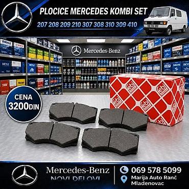 PLOCICE MERCEDES KOMBI 2 309 410 | Plocice Mercedes kombi 2 39 410