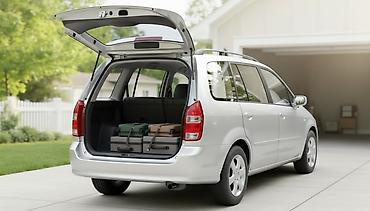 Крышка багажника Mazda, 2000 г., Б/у, Оригинал