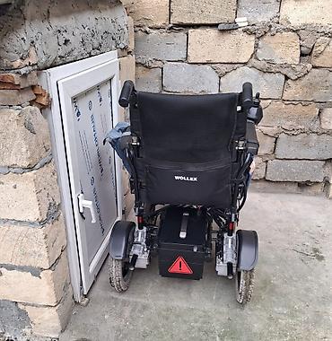 Wollex elektrikli təkərli kreslo - Güclü elektrik mühərriki və arxa