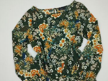 bluzki z bufkami w kwiaty: Blouse, Next, M (EU 38), condition - Perfect