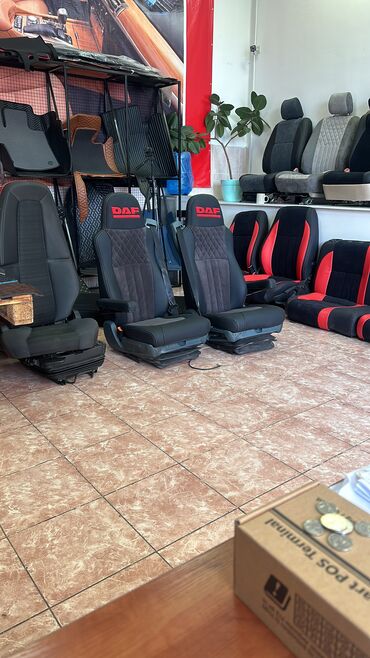 Чехлы и накидки на сиденья: Чехлы Кожаные, цвет - Черный, Volvo, Новый, Самовывоз — 16