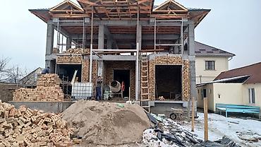 Кладка: Үй курабыз 0 дөн кирпич бетон крыша барын жасайбыз !!! Ватсап таң не — 20