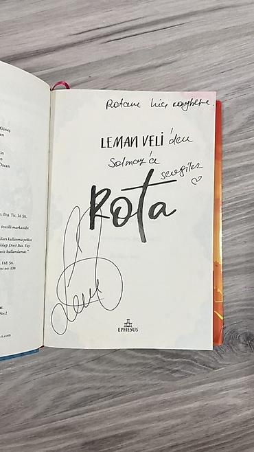 veli: Leman Veli - Rota kitabı (Müəllifindən İmzalı / Bərk Cild) Qiymət: 10 — 2