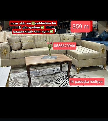 Divanlar: Künc divan, Yeni, Açılan, Bazalı, Parça, Şəhərdaxili pulsuz çatdırılma — 4