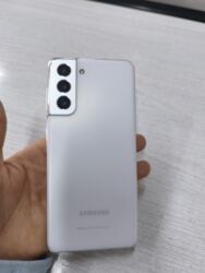 самсунг а 72 телефон: Samsung Galaxy S21 5G, Колдонулган, 256 ГБ, түсү - Ак, 1 SIM, 2 SIM