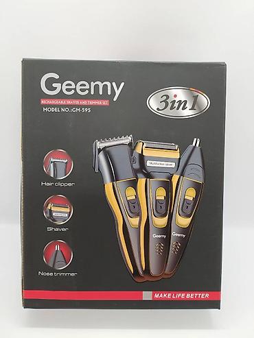 Trimmerlər və saç qırxan maşınlar: Saç qırxan maşın, Geemy, Yeni, Pulsuz çatdırılma, Rayonlara çatdırılma, Ödənişli çatdırılma — 7