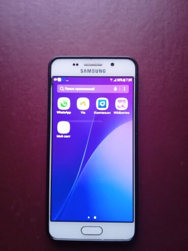 Samsung: Samsung Galaxy A3, Б/у, 16 ГБ, цвет - Белый, 2 SIM