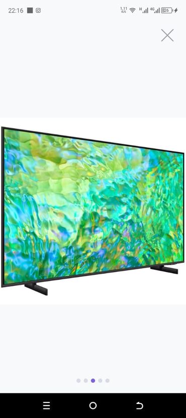 samsung tv qiymetleri: Yeni Televizor Samsung 43" Ünvandan götürmə, Ödənişli çatdırılma