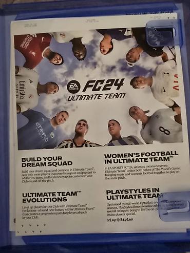 su isidici krant: EA Sports FC 24 – PS5 (disk qutusu) aladığım zaman fc 25 çıxdı ona — 2