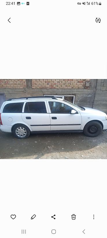 devo lasetti: Opel Astra: 2001 г., 1.6 л, Механика, Универсал — 4