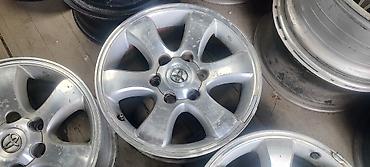 139: Литые Диски R 17 Toyota, Комплект, отверстий - 6, Б/у — 5