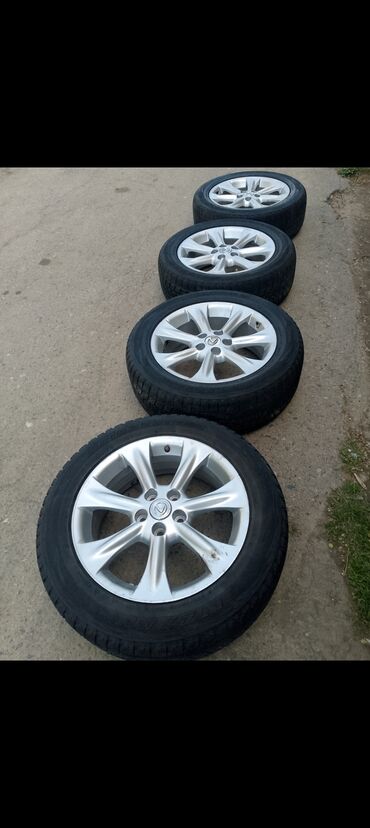 диски на rx: Колеса в сборе 225 / 60 / R 18, Зима, Комплект, Внедорожные (АТ/МТ), Литые, отверстий - 5