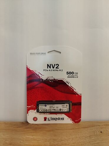 nvme: Kingston Nv2 Snv2s/500g 500gb 3500/2100mb/s Pcıe Nvme M.2 Ssd Disk