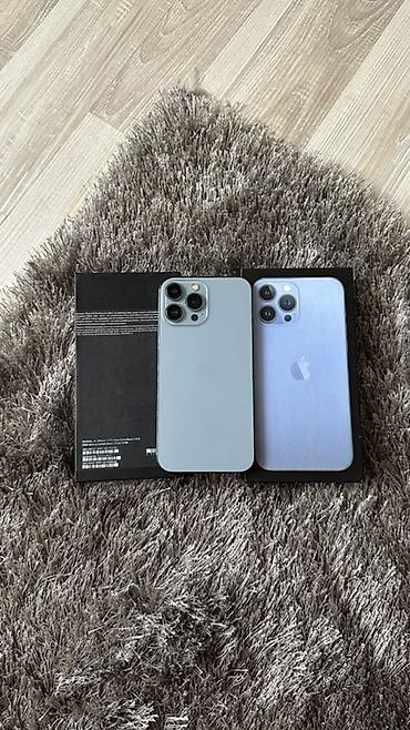 redmi note pro 13: IPhone 13 Pro Max, Б/у, 512 ГБ, Sierra Blue, Коробка, 100 % — 1