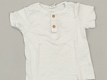 kolorowa koszula: Koszulka, H&M, 3-6 m, stan - Dobry