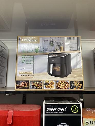 flavorwave turbo: Аэрогриль TriTower Air Fryer TT-KA8990 - Формат 3-в-1: гриль — 1