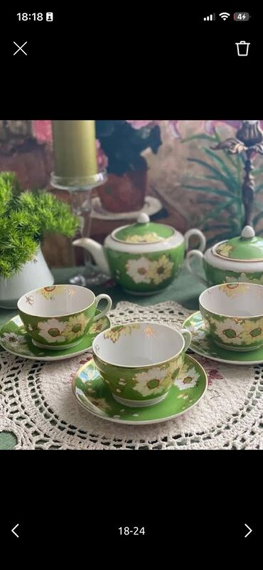 Çay dəstləri və servizlər: Çay dəsti, Farfor -da lalafo.az — 20 Çay dəstləri və servizlər: Çay dəsti, Farfor — 20