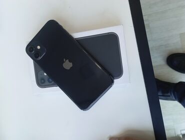 Apple iPhone: IPhone 11, 64 GB, Black Titanium, Face ID