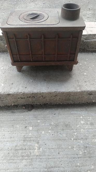 qaz pecləri: Döküm soba (odun/kömür / gaz üçün) - Material: qalın divarlı tökmə — 1