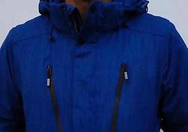 Zimske jakne: Muška zimska jakna – tamnoplava - Topao, punjen model sa kapuljačom - — 13