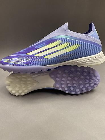 Бутсы: Футбольные бутсы/сороконожки Adidas F50 (без шнурков) - Назначение — 3