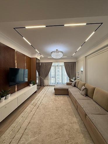 14: 3 комнаты, 112 м², Ала-Арча ТРЦ Элитка, 12 этаж, Дизайнерский ремонт — 1