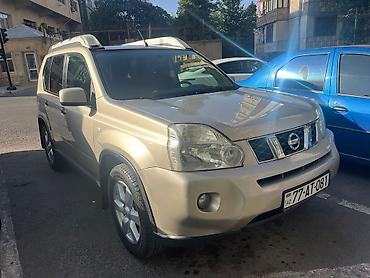 4 teker atv: Nissan X-Trail SUV - Krossover/SUV, gümüşü rəng - Güclü ön radiator — 1