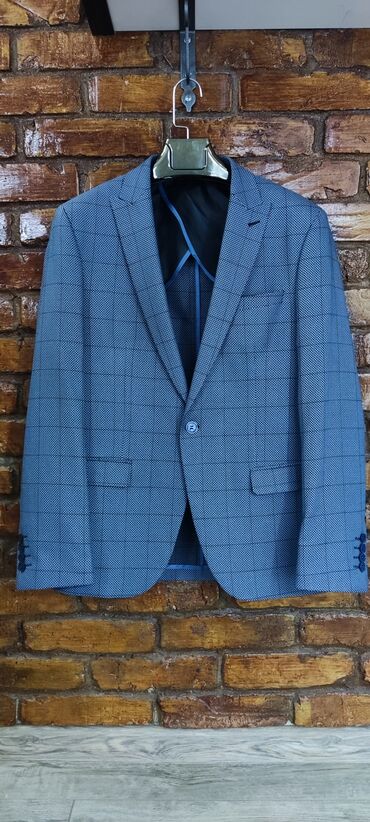мужской пиджак: Пиджак классический Новый, турецкий Размер 52 (XL) 70% Шерсть, 30%