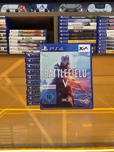 battlefleld 6 oyun: Battlefield 5-PS4 diski Oyun diski tam işlək vəziyyətdədir, heç bir — 1