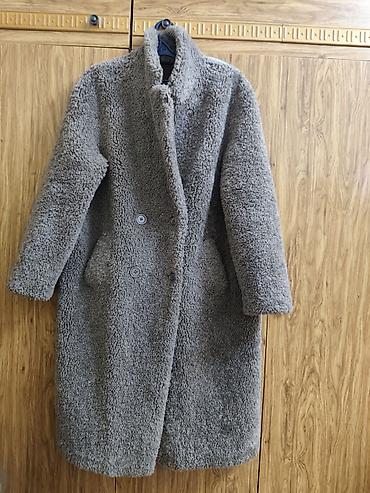 шерстяное пальто: Тёплое женское пальто из шерстяного букле (teddy coat) Турция — 3