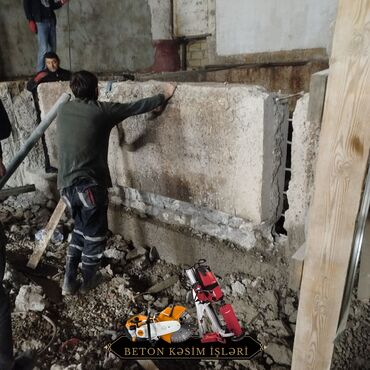 işlənmiş qaplar: Beton kəsmə beton deşmə xidməti Karot - HILTI DD 200 / 350 ilə 25 °