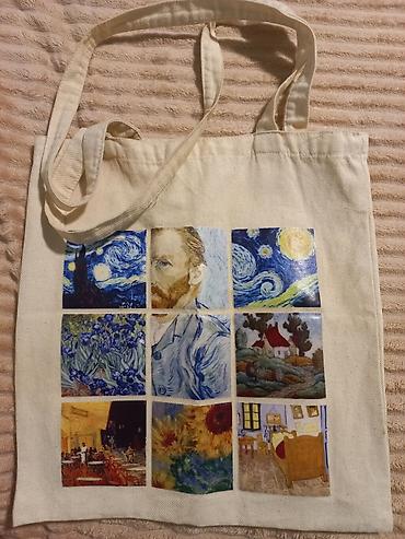 Çantalar: Van Gogh estetik çanta. Yenidir — 1