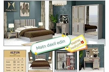 Yataq otağı dəstləri: İkinəfərlik çarpayı, Dolab, 2 tumba, Termo, Azərbaycan, Yeni -da lalafo.az — 13 Yataq otağı dəstləri: İkinəfərlik çarpayı, Dolab, 2 tumba, Termo, Azərbaycan, Yeni — 13