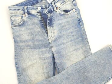 szorty damskie czarne jeansowe: Jeans, S (EU 36), condition - Good