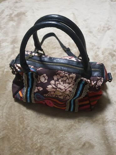 Torbe: Torba za rame, Desigual, Materijal: Pamuk — 10