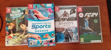 Nintendo Switch үчүн оюндар: Продаю картриджи для Nintendo Switch, FC 24 -3100, Assassins Creed