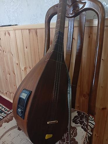nerd oyunu yukle: Elektro saz – qolu uzun, armud formalı gövdəli, taxta korpuslu milli — 8