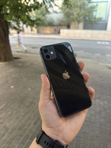 iphone 11 qiymeti irsad: IPhone 11, 64 GB, Qara, Simsiz şarj, Face ID