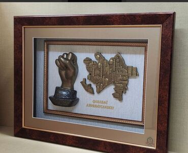 Şəkillər, tablolar: Şuşasız Qarabağ, Qarabağsız Azərbaycan yoxdur. Ölçüləri: 72 # 39 sm — 5