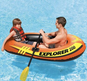 водный гидроцикл: Надувная лодка EXPLORER-200 на 2 человека Бесплатная доставка по всему