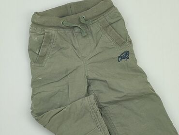 spodenki letnie koloru khaki: Sweatpants, Topolino, 12-18 months, condition - Fair