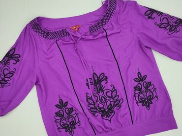 bluzki z krótkim rękawem plus size: Women's blouse, Monsoon, Size 3XL (EU 46)