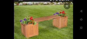 Digər ofis ləvazimatları: Taxta Skameyka. Sifarişlə hazırlanması. Dekorativ Taxta skamya — 14