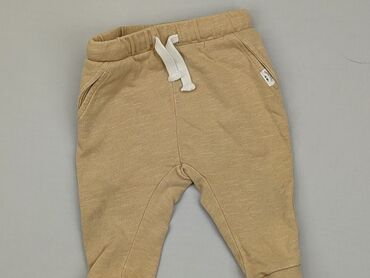 dresy legginsy: Spodnie dresowe, H&M, 6-9 m, stan - Dobry